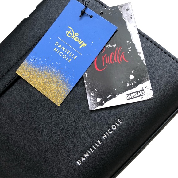 Disney Cruella “Evil By Design” Satchel Purse by Danielle Nicole - Picture 6 of 8